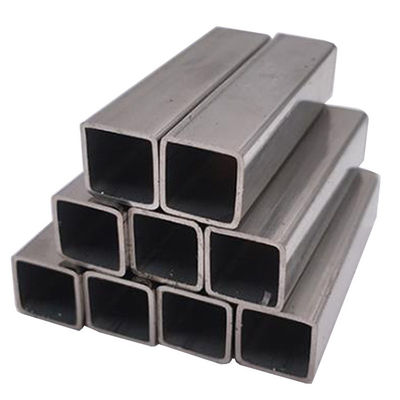 Bangunan tabung persegi stainless steel 201 304 310 316 316 321 panas digulung dingin ditarik