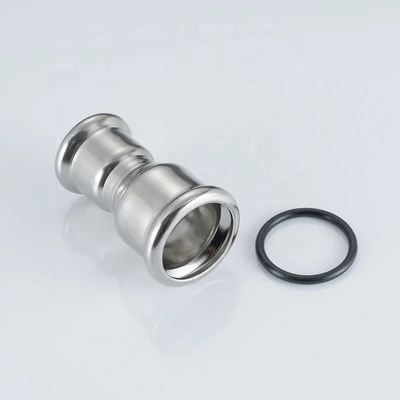 Good price SS304 316L Pengurangan Kopling Stainless Steel Pipe Connector Press Fittings on line