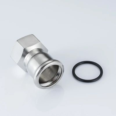 Good price Stainless Steel 304 316 Press Adaptor Wanita Dengan Ujung Berujung on line